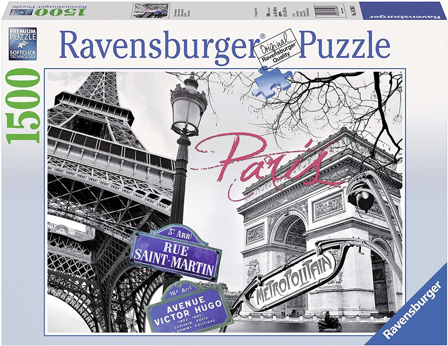 Az én Párizsom Ravensburger 1500 darabos kirakó puzzle (RA - 16296) - puzzlegarden