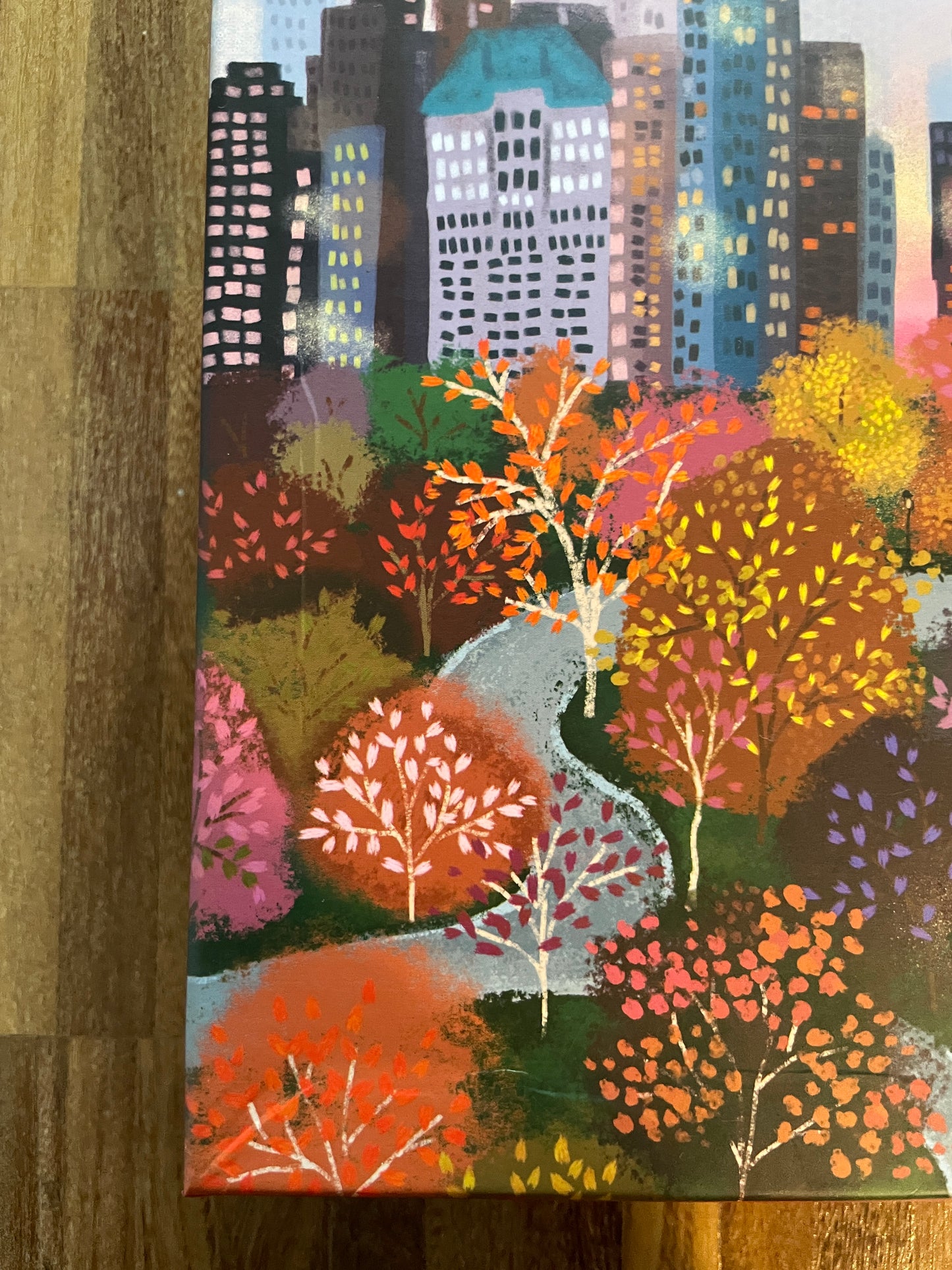 A Central Park Ősszel Galison 1000 darabos kirakó puzzle (GA - M032922E) - puzzlegarden