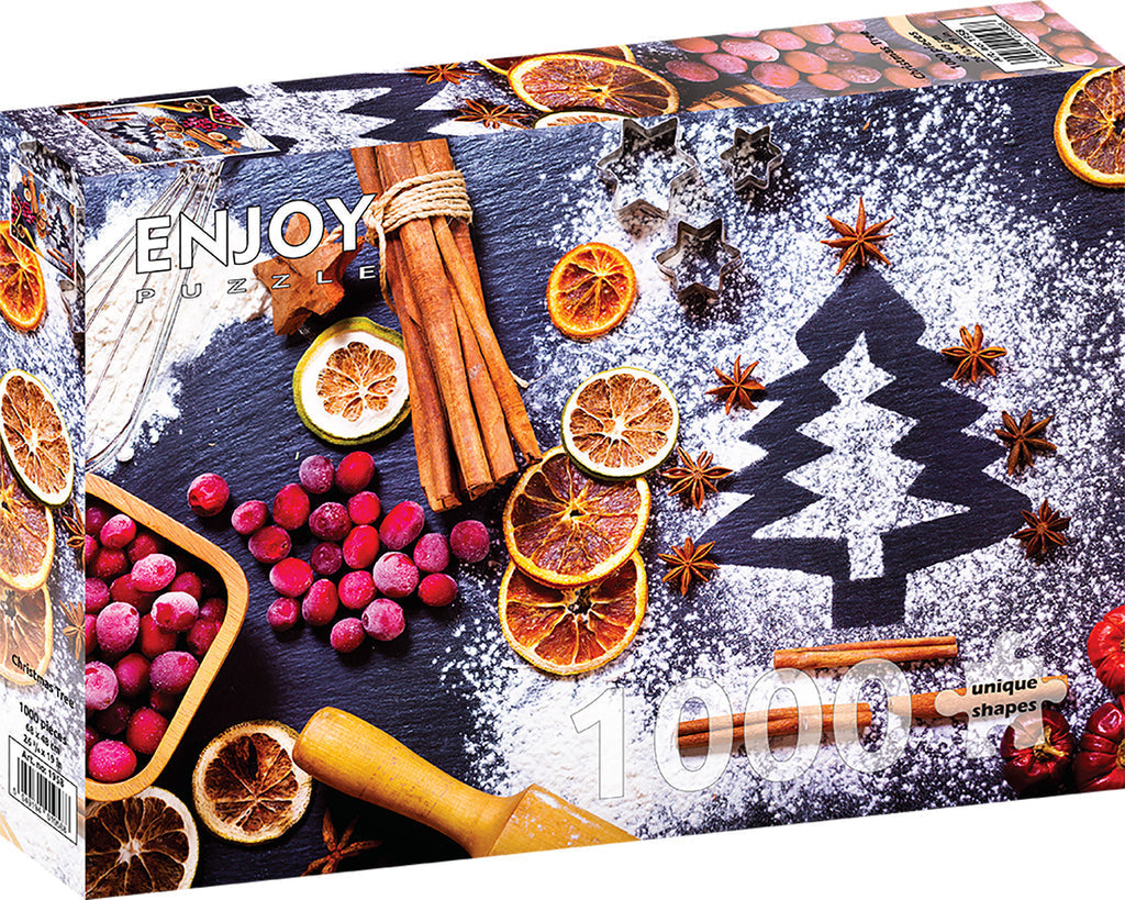 Karácsonyfa Enjoy 1000 darabos kirakó puzzle (EN - 1958) - puzzlegarden