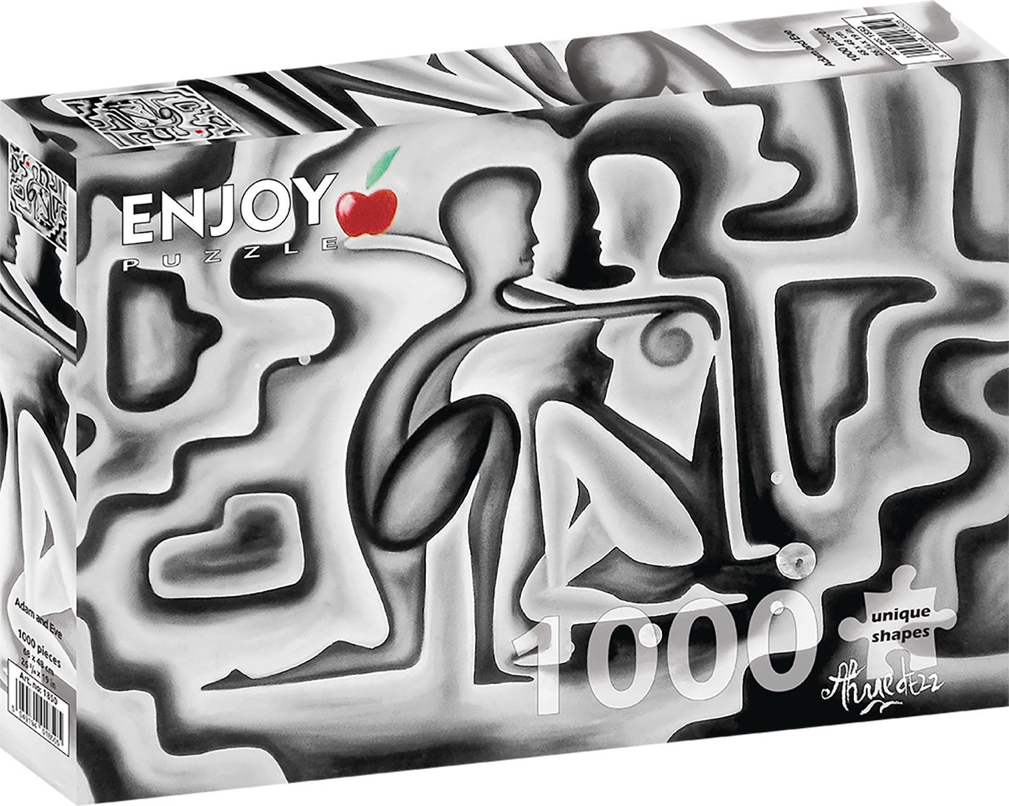 Ádám és Éva Enjoy 1000 darabos kirakó puzzle (EN - 1850) - puzzlegarden