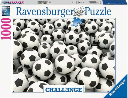 Challenge - Focilabdák Ravensburger 1000 darabos kirakó puzzle (RA-17363 4005556173631) - puzzlegarden