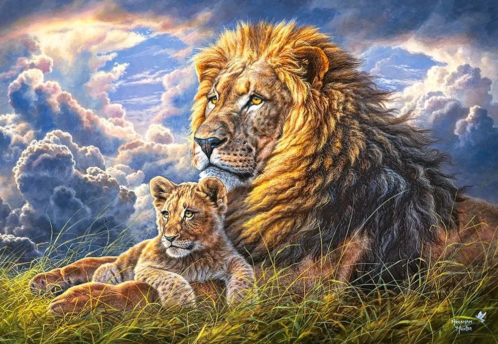 Like Father Like Son 1000 darabos Castorland puzzle kirakó (104277)