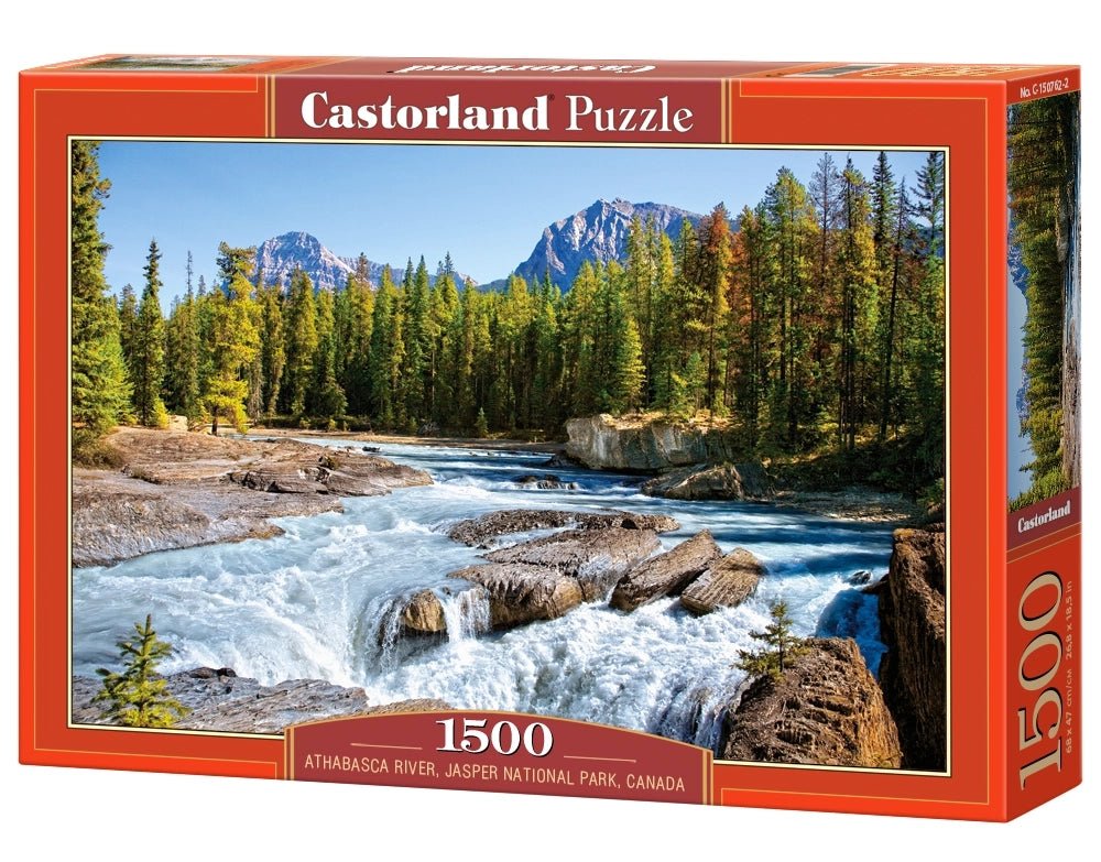 Athabasca folyó, Jasper Nemzeti Park, Kanada Castorland 1500 darabos kirakó puzzle (C-150762 5904438150762) - puzzlegarden