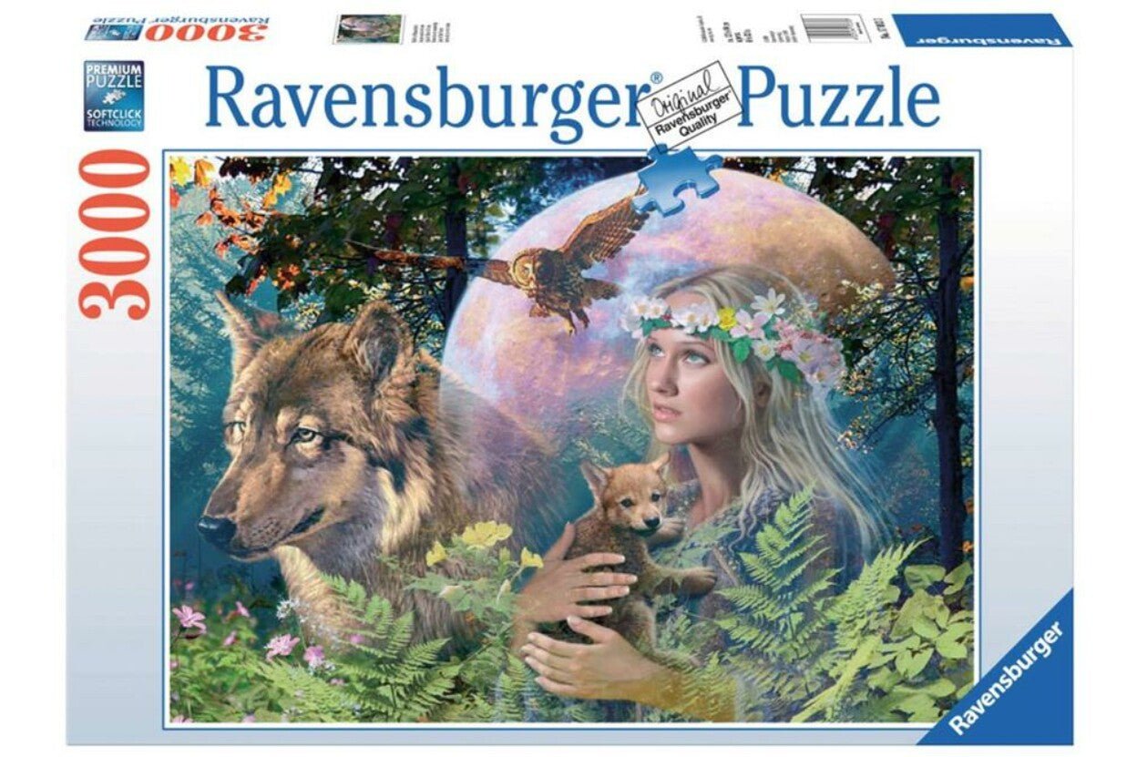 Az erdő lánya Ravensburger 3000 darabos kirakó puzzle (RA-17033 4005556170333) - puzzlegarden