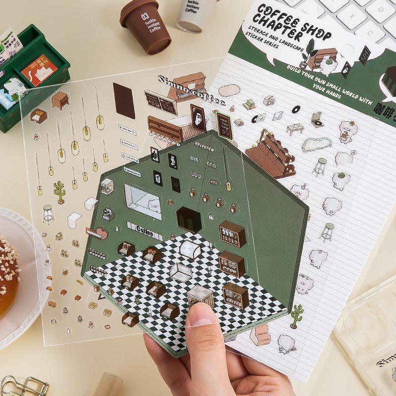 Kávézó - matricajelenet