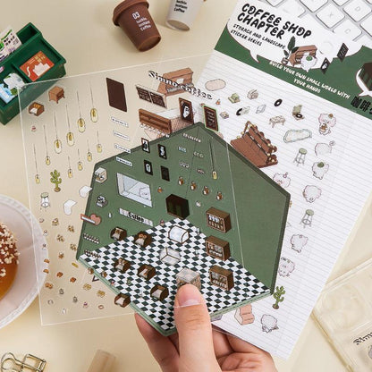 Kávézó - matricajelenet