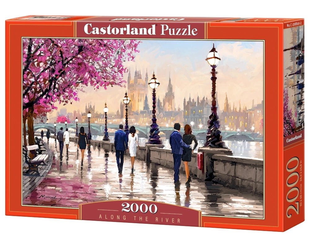 A folyó mentén Castorland 2000 darabos kirakó puzzle (C-200566 5904438200566) - puzzlegarden