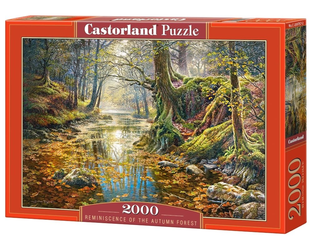 Reminiscence of the Autumn Forest 2000 darabos Castorland puzzle kirakó (C-200757)