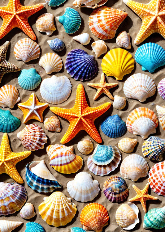 A Tengerpart Kincsei Enjoy 1000 darabos kirakó puzzle (EN - 2160) - puzzlegarden