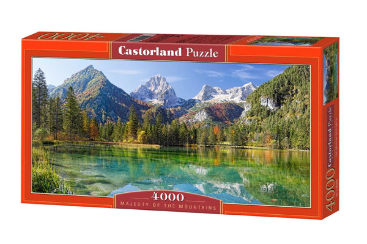 A hegyek királya Castorland 4000 darabos kirakó puzzle (C-400065 5904438400065) - puzzlegarden