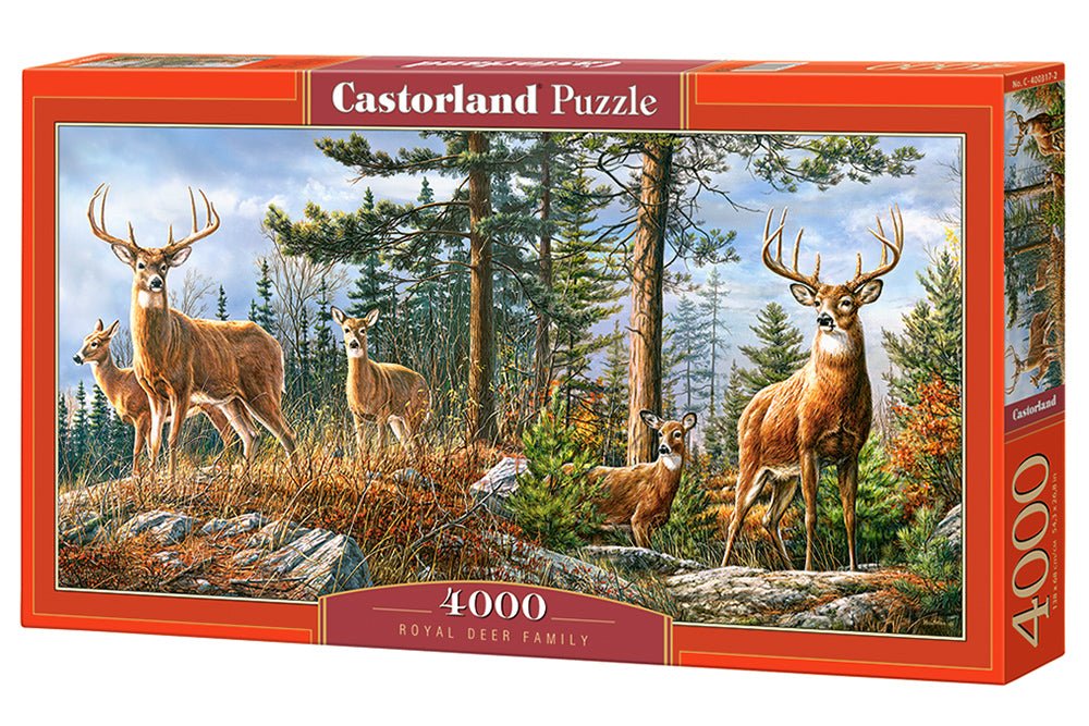 A Szarvascsalád Castorland 4000 darabos kirakó puzzle (C-400317 5904438400317) - puzzlegarden