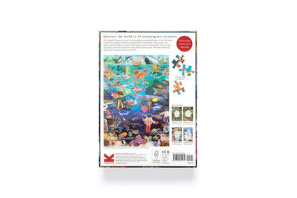 50 hal a világ körül Laurence King 1000 darabos kirakó puzzle (LK - 9781399620031) - puzzlegarden