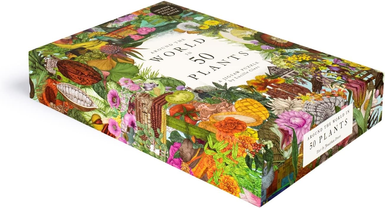 50 növény a világ körül Laurence King 1000 darabos kirakó puzzle (LK - 9781399609104 9781399609104) - puzzlegarden