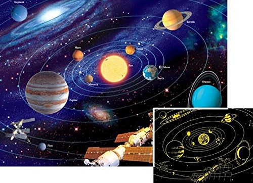 The Solar System 500 darabos Ravensburger puzzle kirakó (14926)