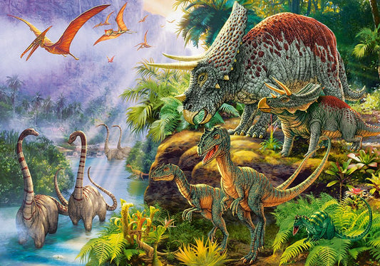 Dínók völgye Castorland 500 darabos kirakó puzzle (C - 53643) - puzzlegarden