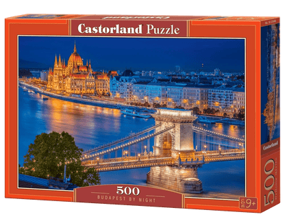 Budapest éjszaka Castorland 500 darabos kirakó puzzle (C-B-53940 5904438053940) - puzzlegarden