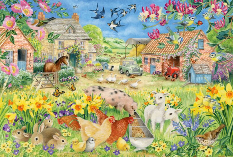 Az én kicsi Farmom Schmidt Spiele 60 darabos kirakó puzzle (SCH - 56419) - puzzlegarden