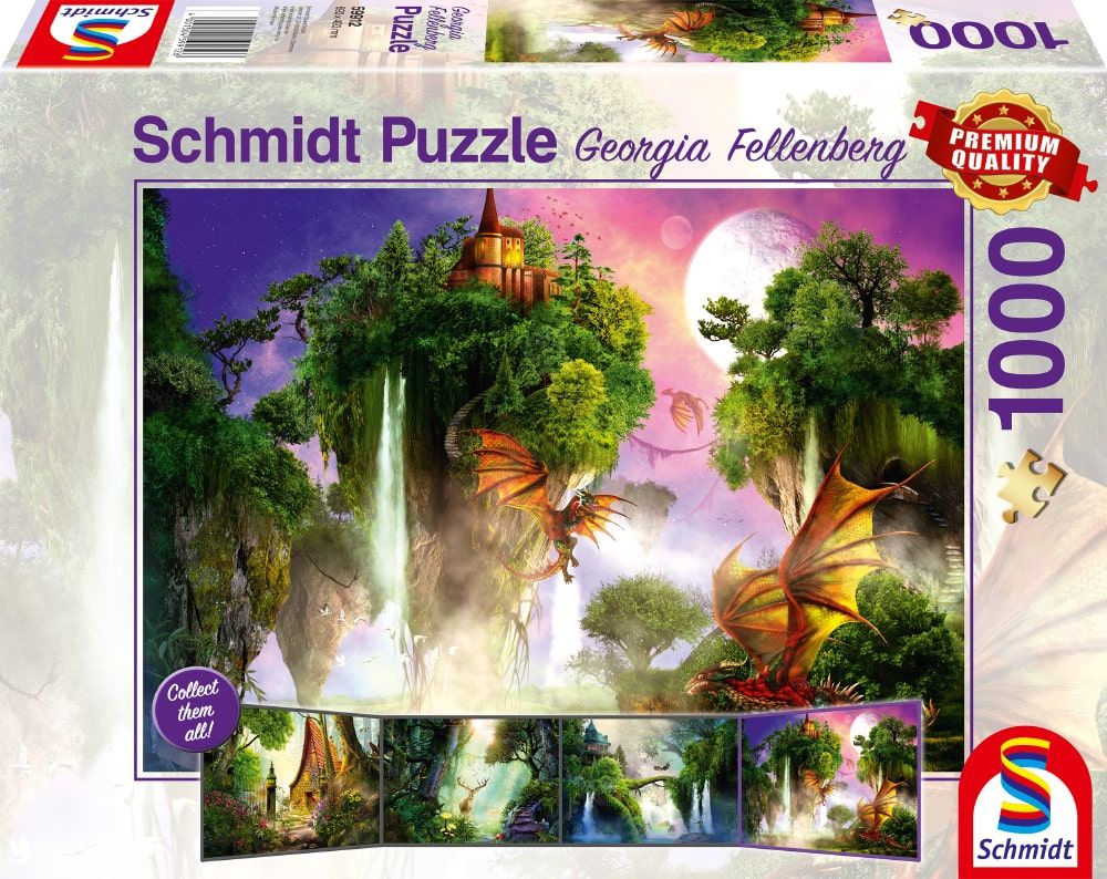 Az Erdő Őrzője Schmidt 1000 darabos kirakó puzzle (SCH-59912 4001504599126) - puzzlegarden