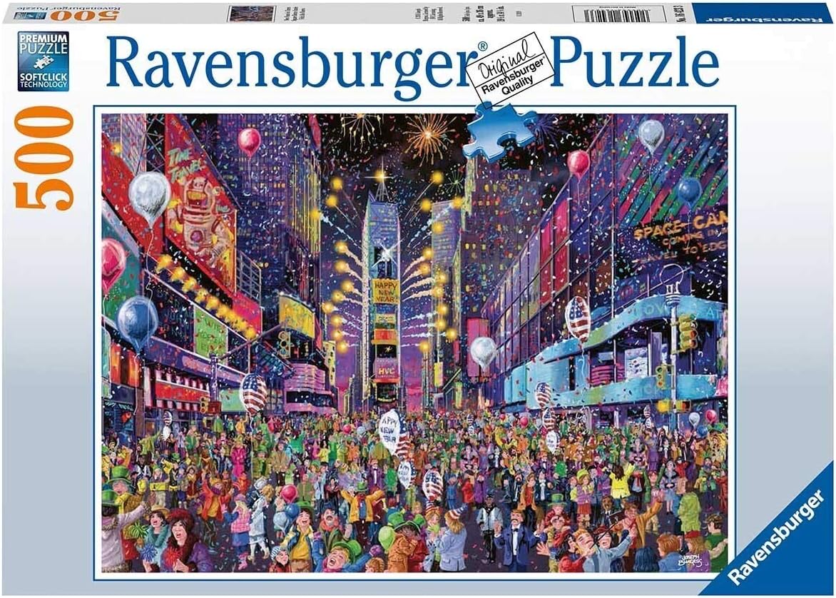 New Years in Times Square 500 darabos Ravensburger puzzle kirakó (16423)