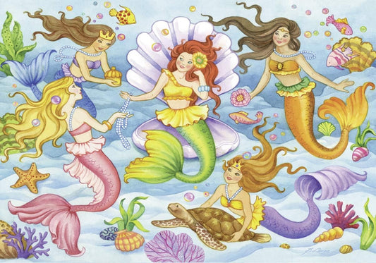 Queens of the Ocean 35 darabos Ravensburger puzzle kirakó (8684)