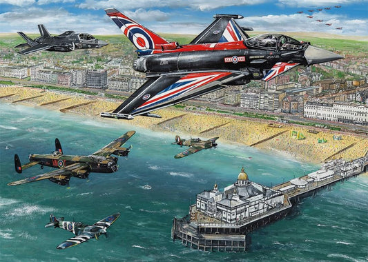 Légibemutató Eastbourne felett