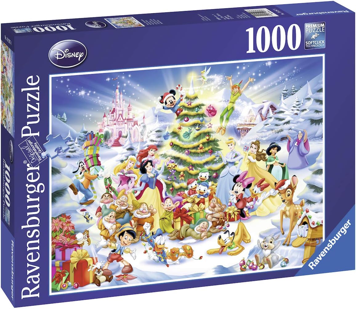 Disney Karácsony Ravensburger 1000 darabos kirakó puzzle (RA-19287 4005556192878) - puzzlegarden