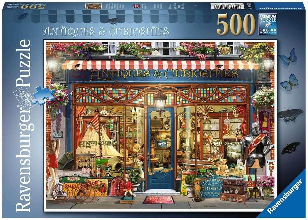 Antiques and Curiosities 500 darabos Ravensburger puzzle kirakó (16407)