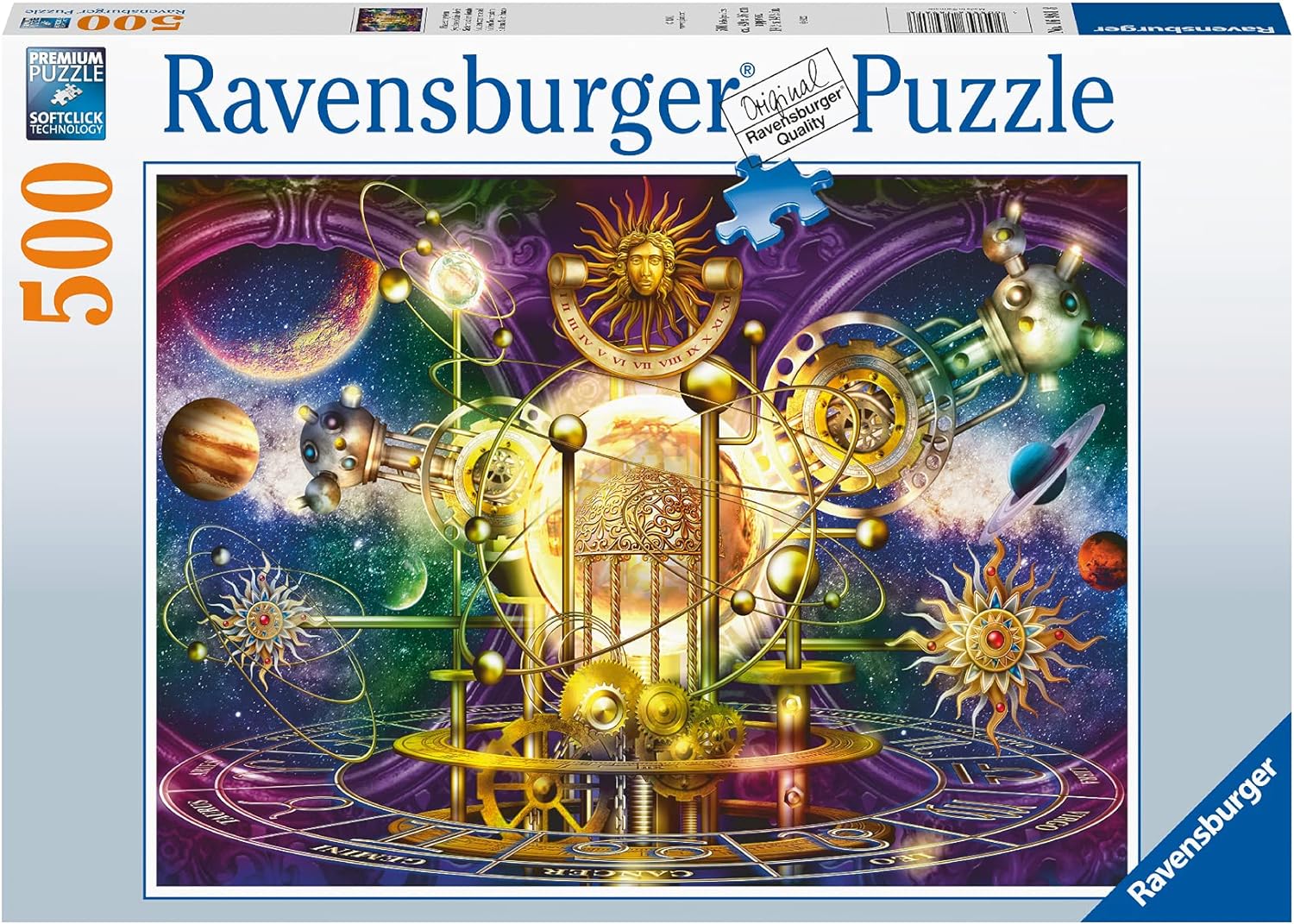 Golden Solar System 500 darabos Ravensburger puzzle kirakó (16981)