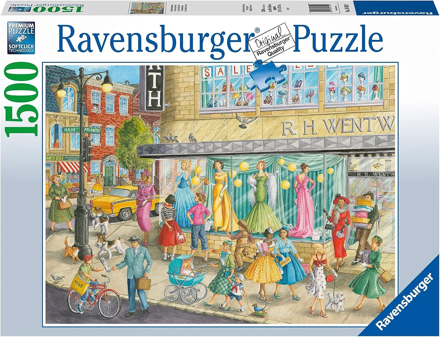 A Divat-Sugárút Ravensburger 1500 darabos kirakó puzzle (RA-16459 4005556164592) - puzzlegarden