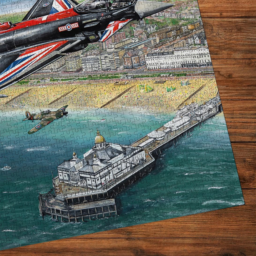 Légibemutató Eastbourne felett