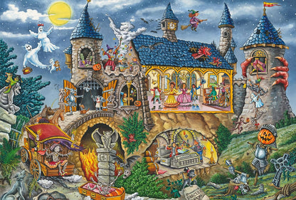 A kísértet kastély Schmidt 100 darabos kirakó puzzle (SCH-56451 4001504564513) - puzzlegarden