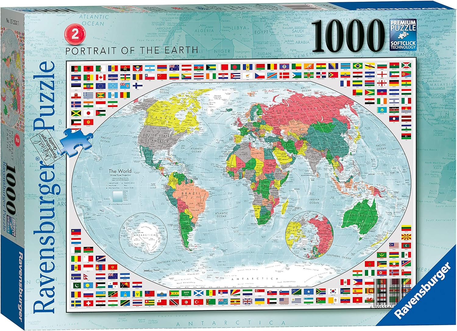 Portrait of the Earth 2 1000 darabos Ravensburger puzzle kirakó (15253)