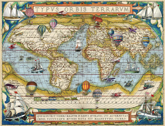 A vilĂĄg körĂŒl Ravensburger 2000 darabos kirakĂł puzzle (RA - 16825) - puzzlegarden