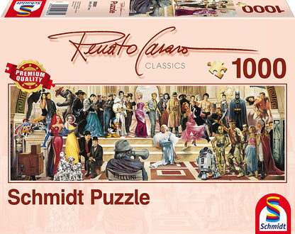 100 év Filmtörténet - Panoráma Schmidt 1000 darabos kirakó puzzle (SCH-59381 4001504593810) - puzzlegarden