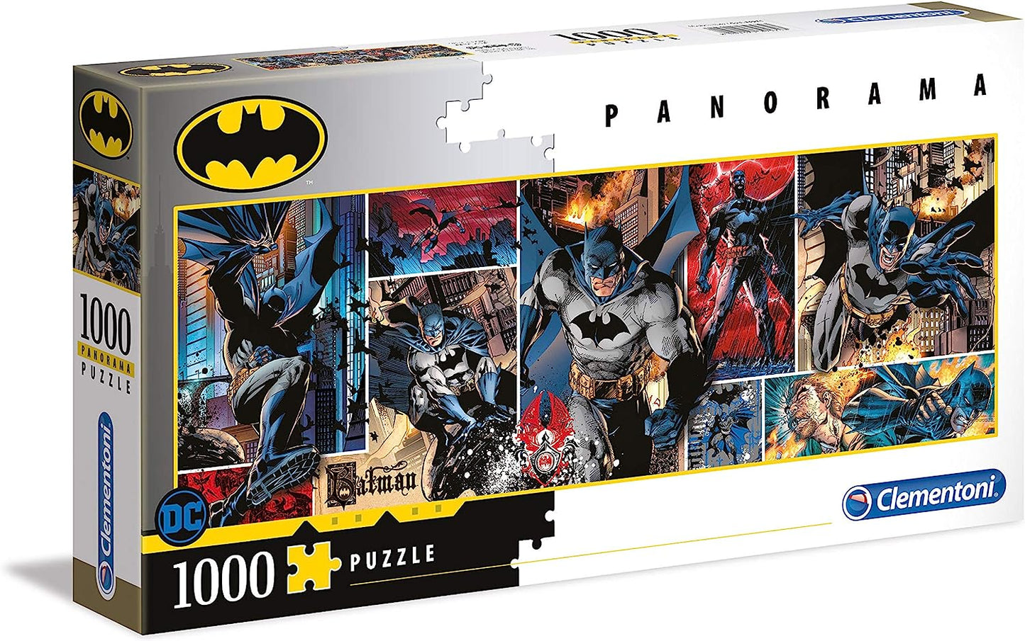 Batman - Panoráma Clementoni 1000 darabos kirakó puzzle (CL-39574 8005125395743) - puzzlegarden