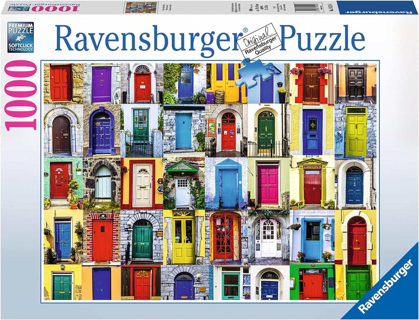 Doors of the World 1000 darabos Ravensburger puzzle kirakó (19524)