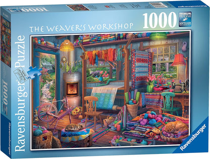 A Szövőszék Ravensburger 1000 darabos kirakó puzzle (RA-14843 4005556148431) - puzzlegarden