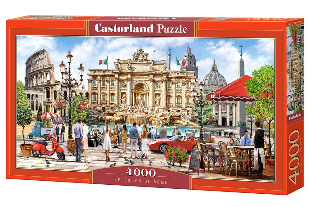 A Csodás Róma Castorland 4000 darabos kirakó puzzle (C-400270 5904438400270) - puzzlegarden