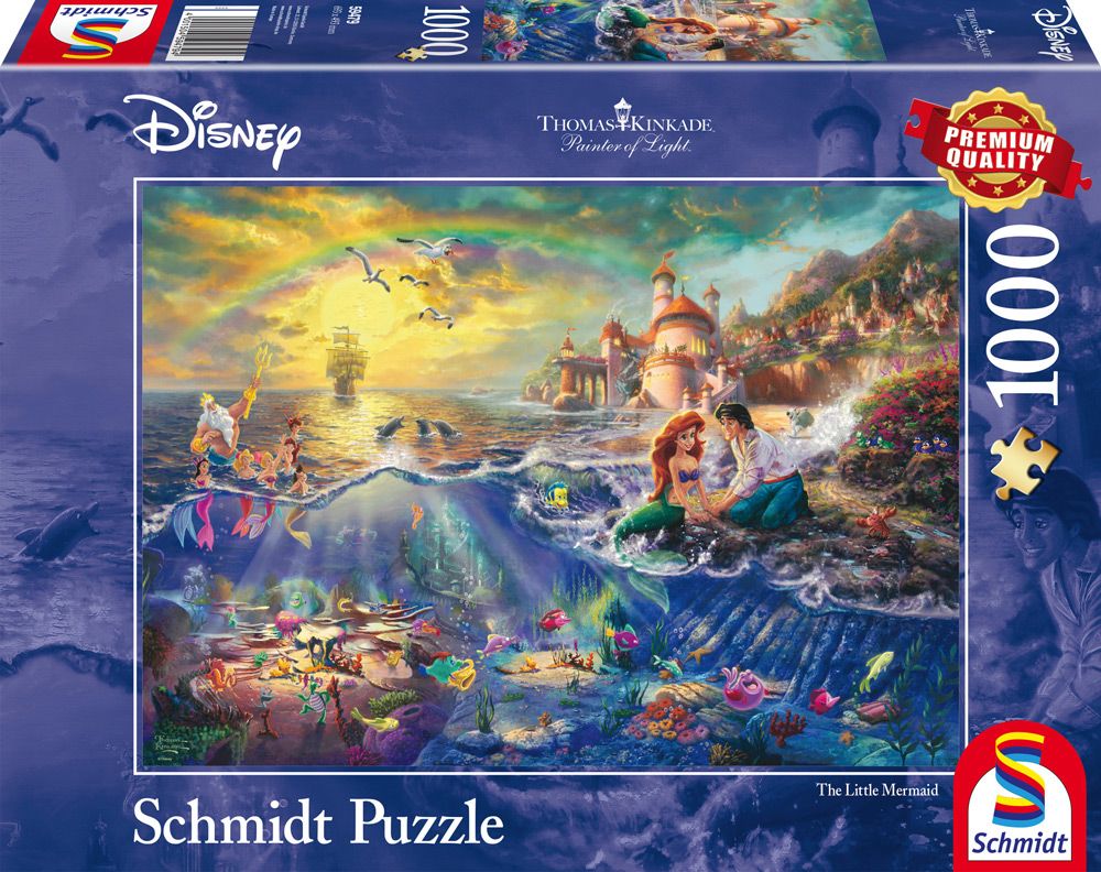 A kis Hableány Schmidt 1000 darabos kirakó puzzle (SCH-59479 4001504594794) - puzzlegarden