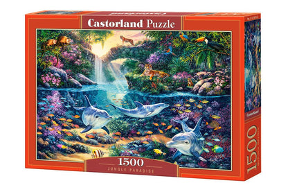 A paradicsomban Castorland 1500 darabos kirakó puzzle (C-151875 5904438151875) - puzzlegarden