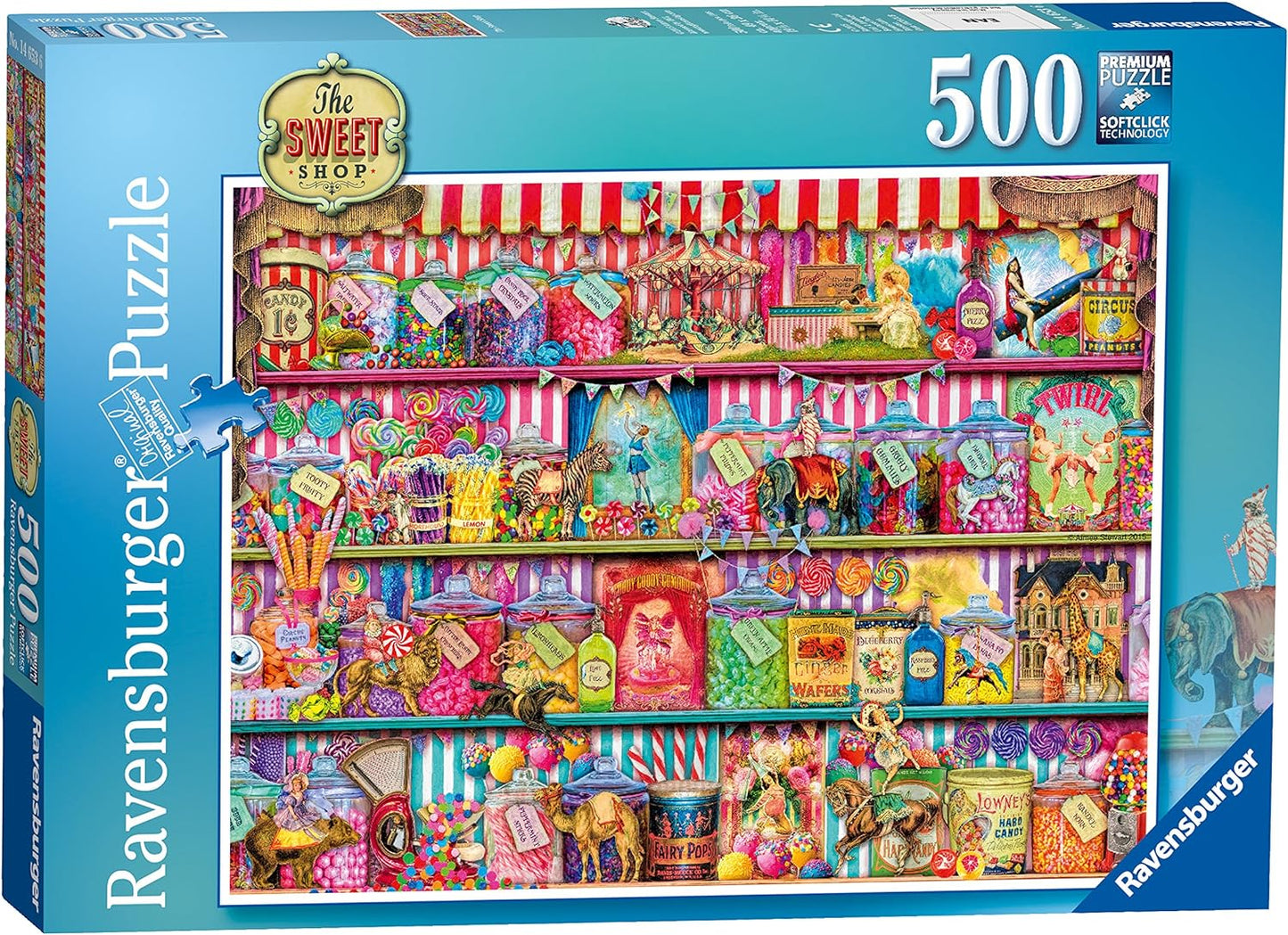 The Sweet Shop 500 darabos Ravensburger puzzle kirakó (14653)