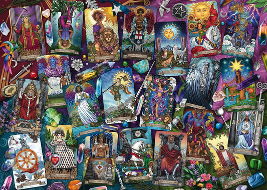 Rejtelmes tarot kártyák