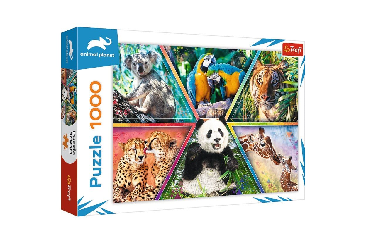 Animal Planet - Állat Királyság Trefl 1000 darabos kirakó puzzle (TR-10672 5900511106725) - puzzlegarden