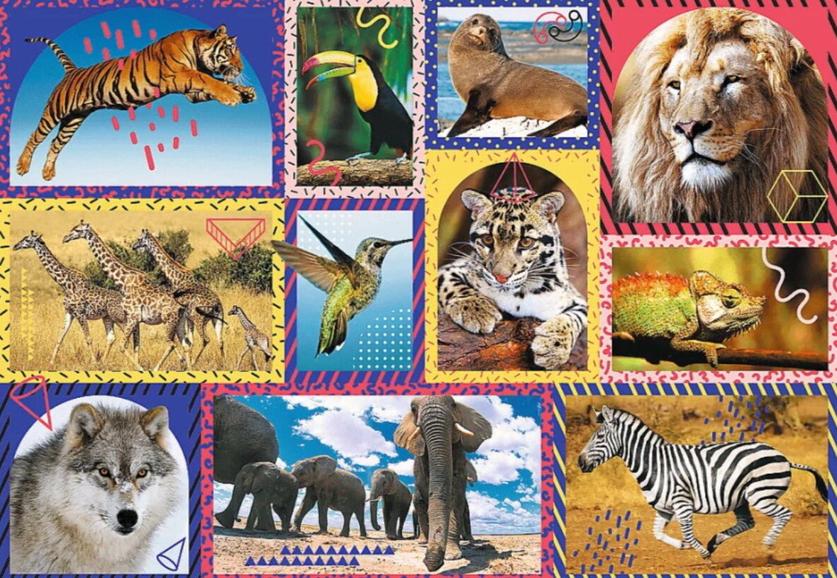 Animal Planet - Vadvilág 1000 darabos Trefl puzzle kirakó (10673) - puzzlegarden.hu