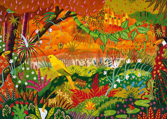 Arany Papagáj Pieces & Peace 1000 darabos kirakó puzzle (PaP - 0054) - puzzlegarden