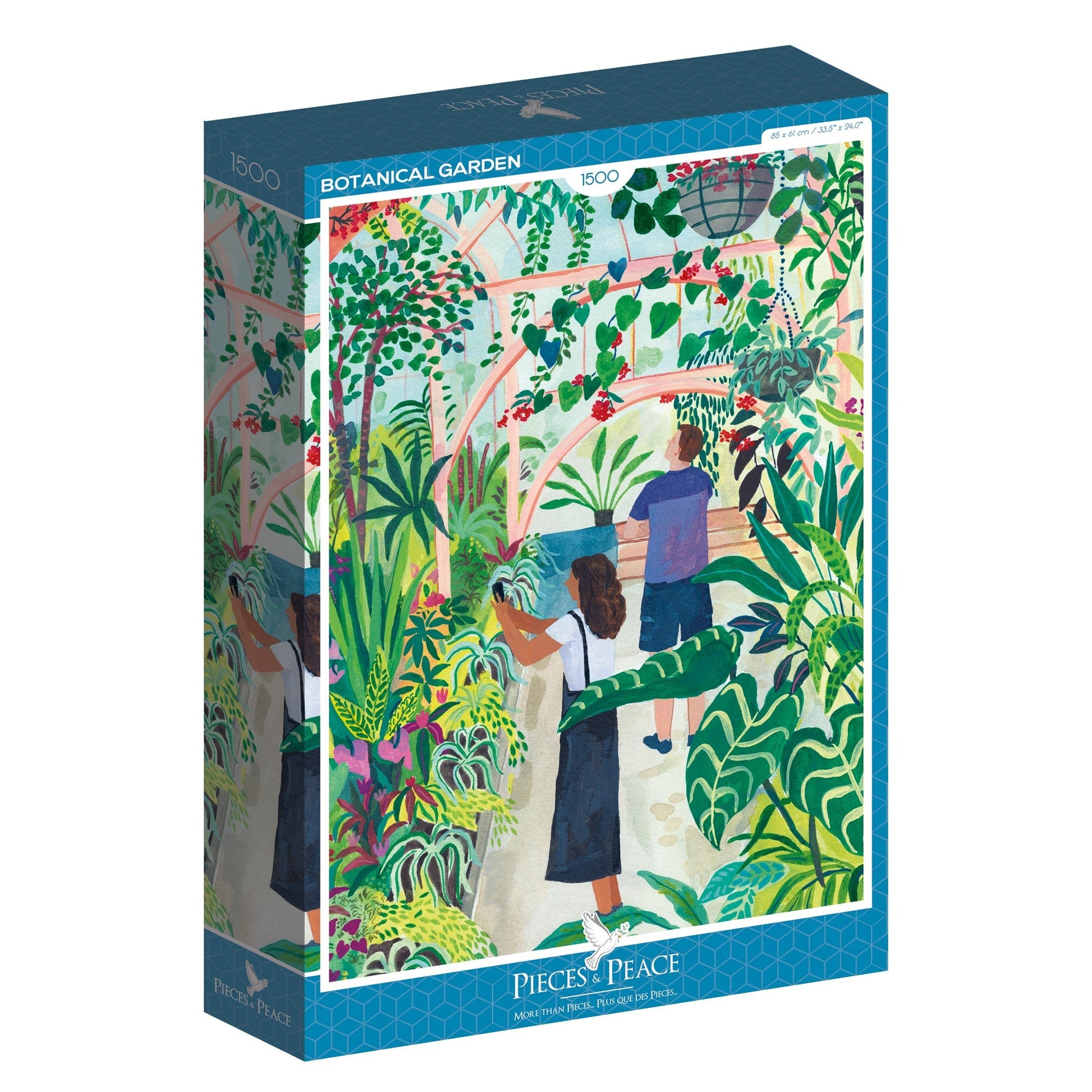 Botanikus Kert Pieces & Peace 1500 darabos kirakó puzzle (PP-0021 3770001400211) - puzzlegarden