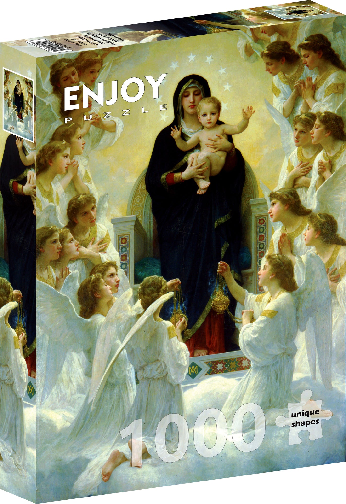 Bouguereau - Az Angyalok királynője ENJOY 1000 darabos kirakó puzzle (EN-1116 5949194011162) - puzzlegarden