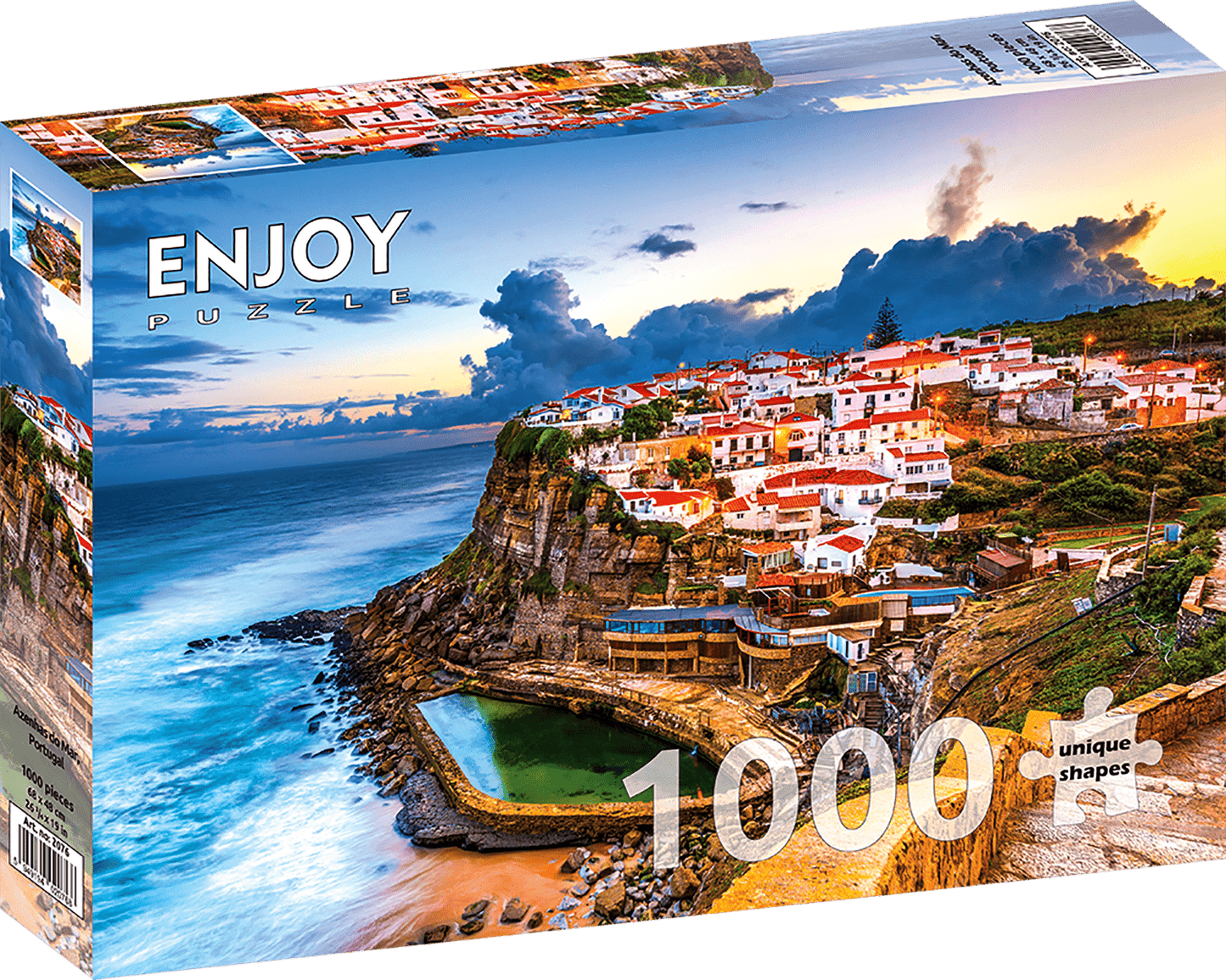 Azenhas do Mar, Portugal 1000 darabos ENJOY puzzle kirakó (2076)