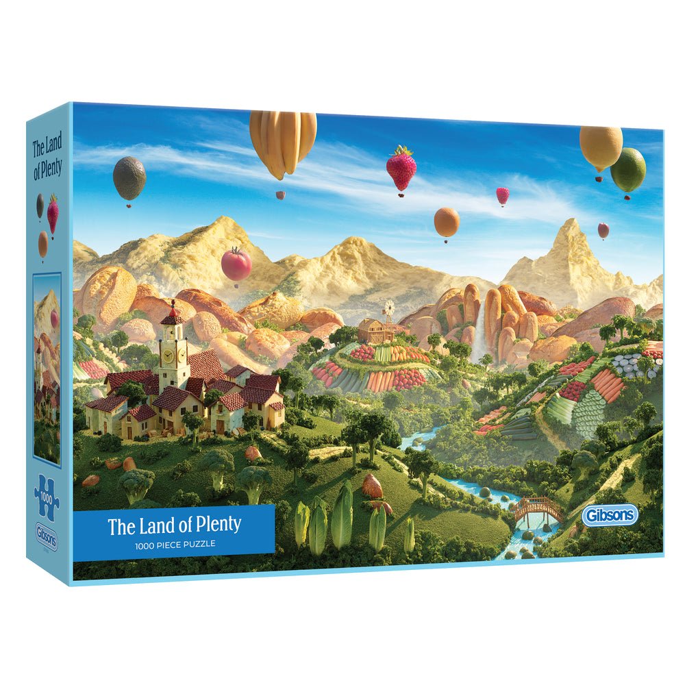 A Bőség Országa - picit sérült doboz Gibsons 1000 darabos kirakó puzzle (G-G7129 5012269071290) - puzzlegarden