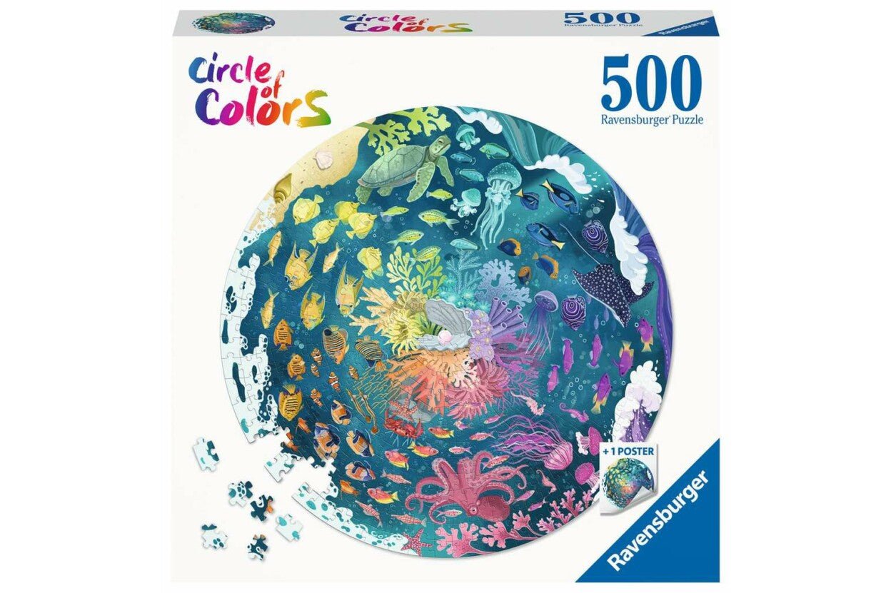 Circle Of Colors - Óceán Ravensburger 500 darabos kirakó puzzle (RA-17170 4005556171705) - puzzlegarden